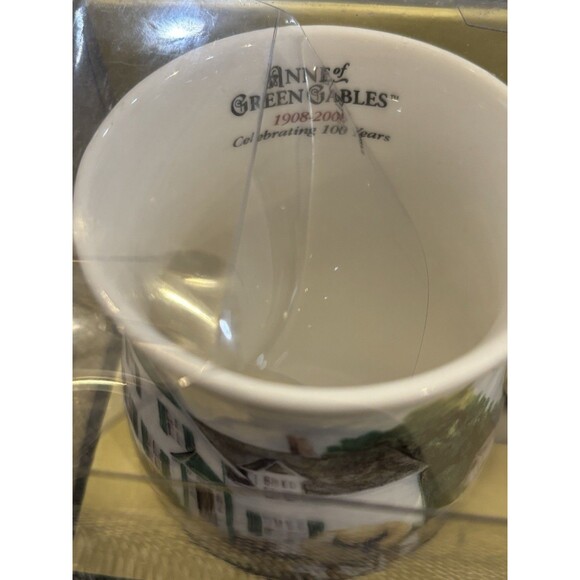 Anne Of Green Gables Mug Set Rare  2008 New In Box Montgomery Avonlea Bone China - Picture 3 of 12
